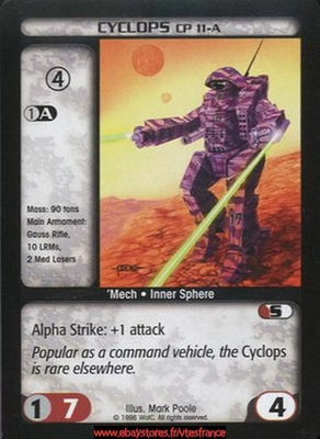 Cyclops (CP11A) [Limited] ENG - BattleTech TCG