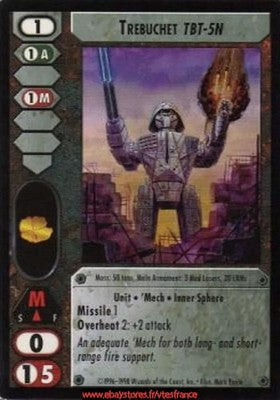 Trebuchet (TBT-5N) [Commander's Edition] ENG - BattleTech TCG