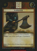 Langox 55@100 [Set #1] ENG - Anachronism TCG - Anachronism TCG - Set #1 - Anglais (EN) - OCCASION
