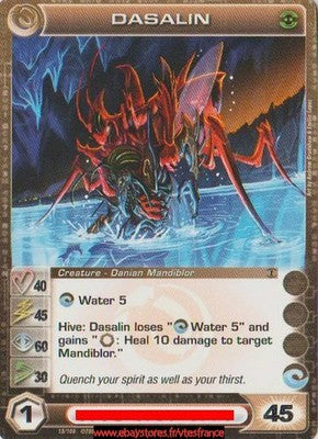 Dasalin #19 [Zenith Of The Hive] ENG - Chaotic TCG - Chaotic TCG - Zenith Of The Hive - Anglais (EN) - OCCASION