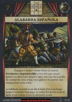 Alabarda Espagnola 78@100 [Set #5] FR - Anachronism TCG
