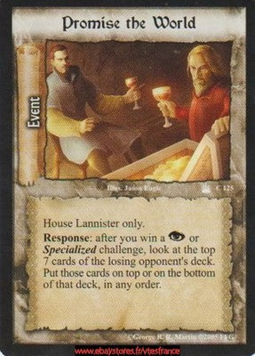 Promise the World #125 [Reign of Kings] ENG - A Game of Thrones CCG