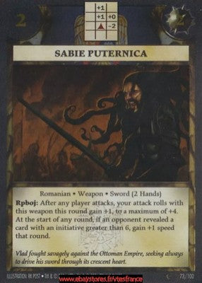 Sabie Puternica 73@100 [Set #6] ENG - Anachronism TCG