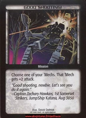 Good Shooting! [Limited] ENG - BattleTech TCG