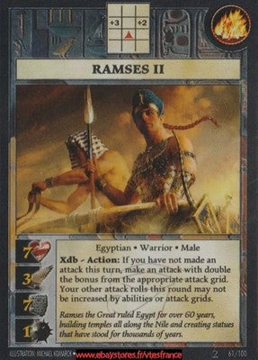 Ramses II 61@100 [Set #2] ENG - Anachronism TCG