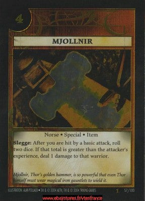Mjollnir 57@100 [Set #1] ENG - Anachronism TCG