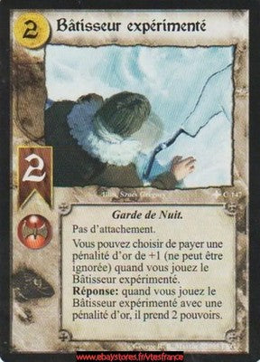 Bâtisseur expérimenté C147 [Winter Edition] FR - A Game of Thrones CCG