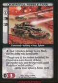 Chaparral Missile Tank [Limited] ENG - BattleTech TCG
