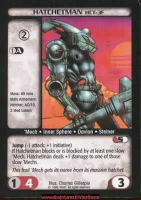 Hatchetman (HCT-3F) [Limited] ENG - BattleTech TCG