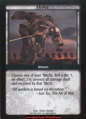 Feint [Limited] ENG - BattleTech TCG