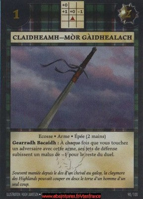 Claidheamh Mòr Gàidhealach 98@100 [Set #3] FR - Anachronism TCG