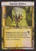 Superior Politics #129 [Sea of Storms] ENG - A Game of Thrones CCG - A Game of Thrones CCG - Sea of Storms - Anglais (EN) - OCCASION