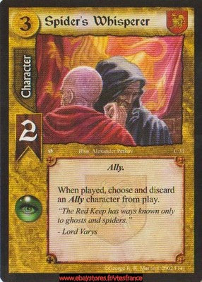 Spider's Whisperer #31 [Sea of Storms] ENG - A Game of Thrones CCG