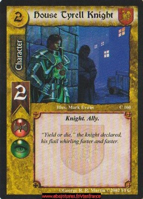 House Tyrell Knight #160 [Westeros Edition] ENG - A Game of Thrones CCG