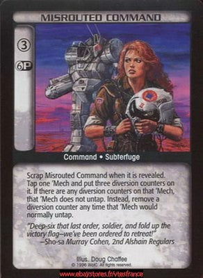 Misrouted Command [Limited] ENG - BattleTech TCG