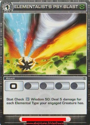 Elementalist's Psy-Blast #40 [Zenith Of The Hive] ENG - Chaotic TCG - Chaotic TCG - Zenith Of The Hive - Anglais (EN) - OCCASION