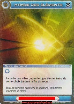 Hymne des éléments #176 [Aube de Périm (Dawn Of Perim)] FR - Chaotic TCG - Chaotic TCG - Aube de Périm (Dawn Of Perim) - Français (FR) - OCCASION