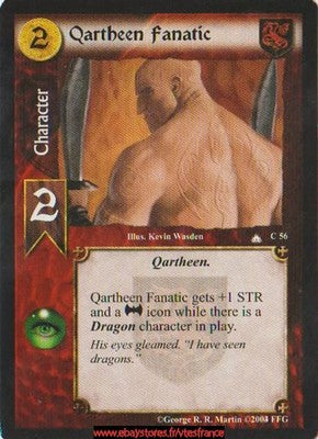 Quartheen Fanatic #56 [Crown of Suns] ENG - A Game of Thrones CCG