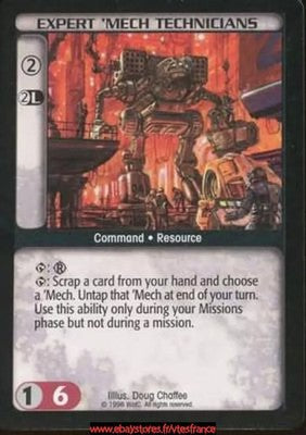 Expert 'Mech Technicians [Limited] ENG - BattleTech TCG