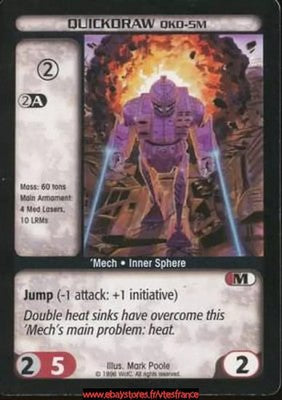 Quickdraw (QKD-5M) [Limited] ENG - BattleTech TCG
