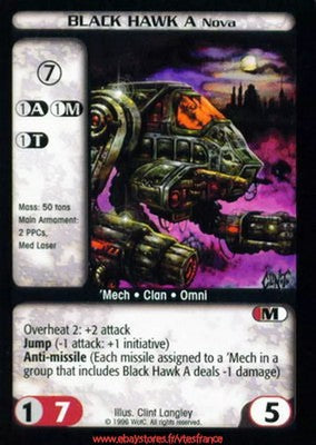 Black Hawk (A Nova) [Limited] ENG - BattleTech TCG