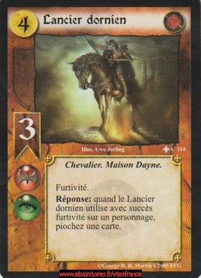 Lancier dornien C114 [Winter Edition] FR - A Game of Thrones CCG