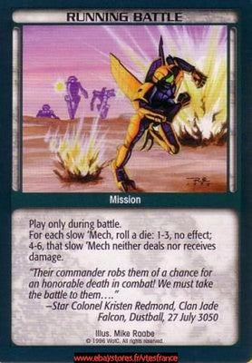 Running Battle [Unlimited] ENG - BattleTech TCG