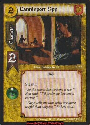 Lannisport Spy #162 [Westeros Edition] ENG - A Game of Thrones CCG