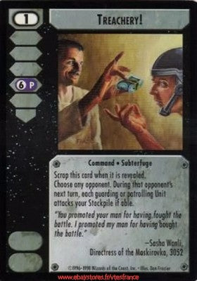 Treachery! [Commander's Edition] ENG - BattleTech TCG