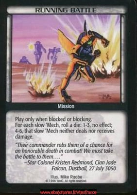 Running Battle [Limited] ENG - BattleTech TCG