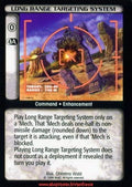 Long Range Targeting System [Limited] ENG - BattleTech TCG - BattleTech TCG - Limited - Anglais (EN) - OCCASION