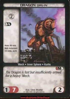 Dragon (DRG-1N) [Limited] FR - BattleTech TCG