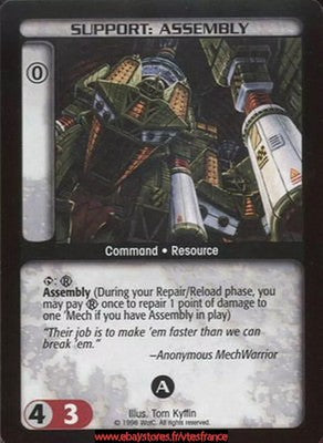 Support: Assembly 1 [Limited] ENG - BattleTech TCG