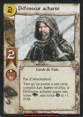 Défenseur acharné C145 [Winter Edition] FR - A Game of Thrones CCG