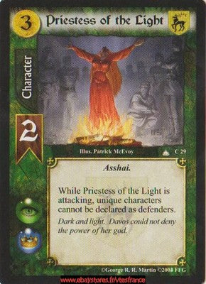 Priestess of the Light #29 [Crown of Suns] ENG - A Game of Thrones CCG