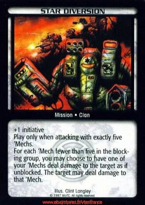 Star Diversion [Counterstrike] ENG - BattleTech TCG