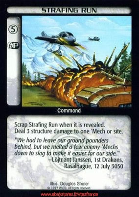 Strafing Run [Counterstrike] ENG - BattleTech TCG