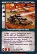 Chaparral Missile Tank [Unlimited] ENG - BattleTech TCG