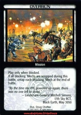 Overrun [Counterstrike] ENG - BattleTech TCG