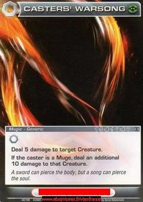 Caster's Warsong #66 [Zenith Of The Hive] ENG - Chaotic TCG - Chaotic TCG - Zenith Of The Hive - Anglais (EN) - OCCASION