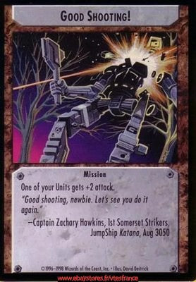 Good Shooting! [Commander's Edition] ENG - BattleTech TCG