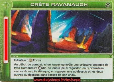 Crète de Ravanaugh #224 [Aube de Périm (Dawn Of Perim)] FR - Chaotic TCG - Chaotic TCG - Aube de Périm (Dawn Of Perim) - Français (FR) - OCCASION