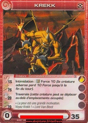 Krekk #40 [Aube de Périm (Dawn Of Perim)] FR - Chaotic TCG - Chaotic TCG - Aube de Périm (Dawn Of Perim) - Français (FR) - OCCASION