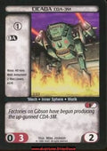 Cicada (CDA-3M) [Limited] ENG - BattleTech TCG - BattleTech TCG - Limited - Anglais (EN) - OCCASION