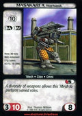 Masakari A (Warhawk) [Limited] ENG - BattleTech TCG
