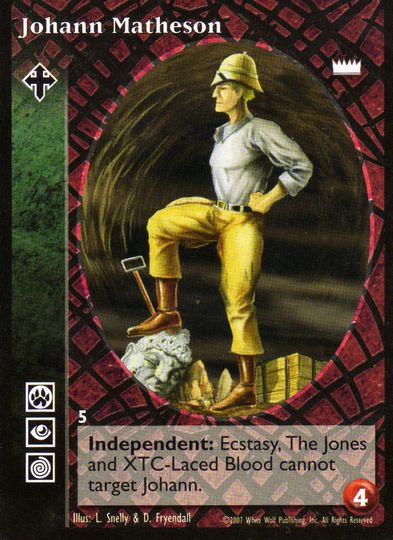 Johann Matheson [LotN set] - VTES CCG