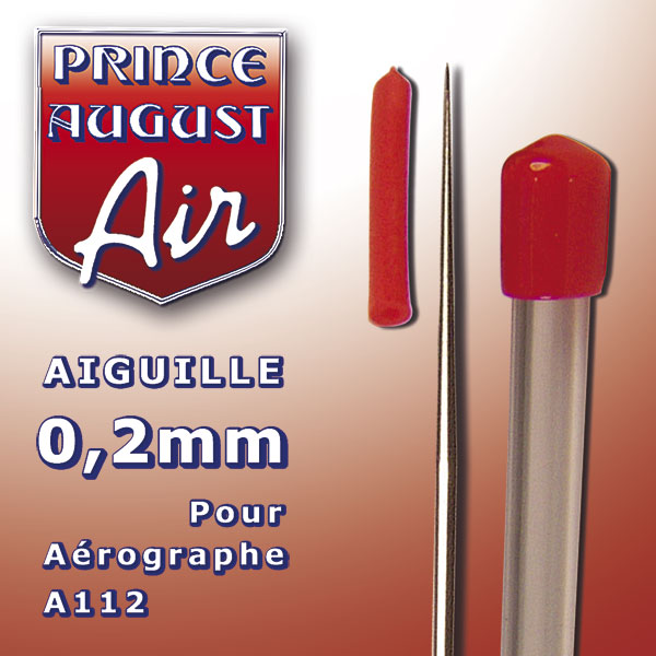 Prince August - Aiguille 0.2 mm pour aérographe A112
