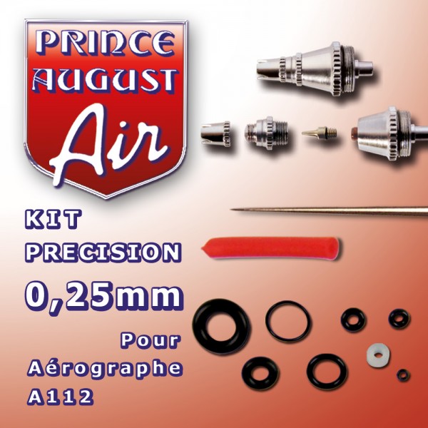 Prince August - Kit de précision 0.25 pour Aérographe A112
