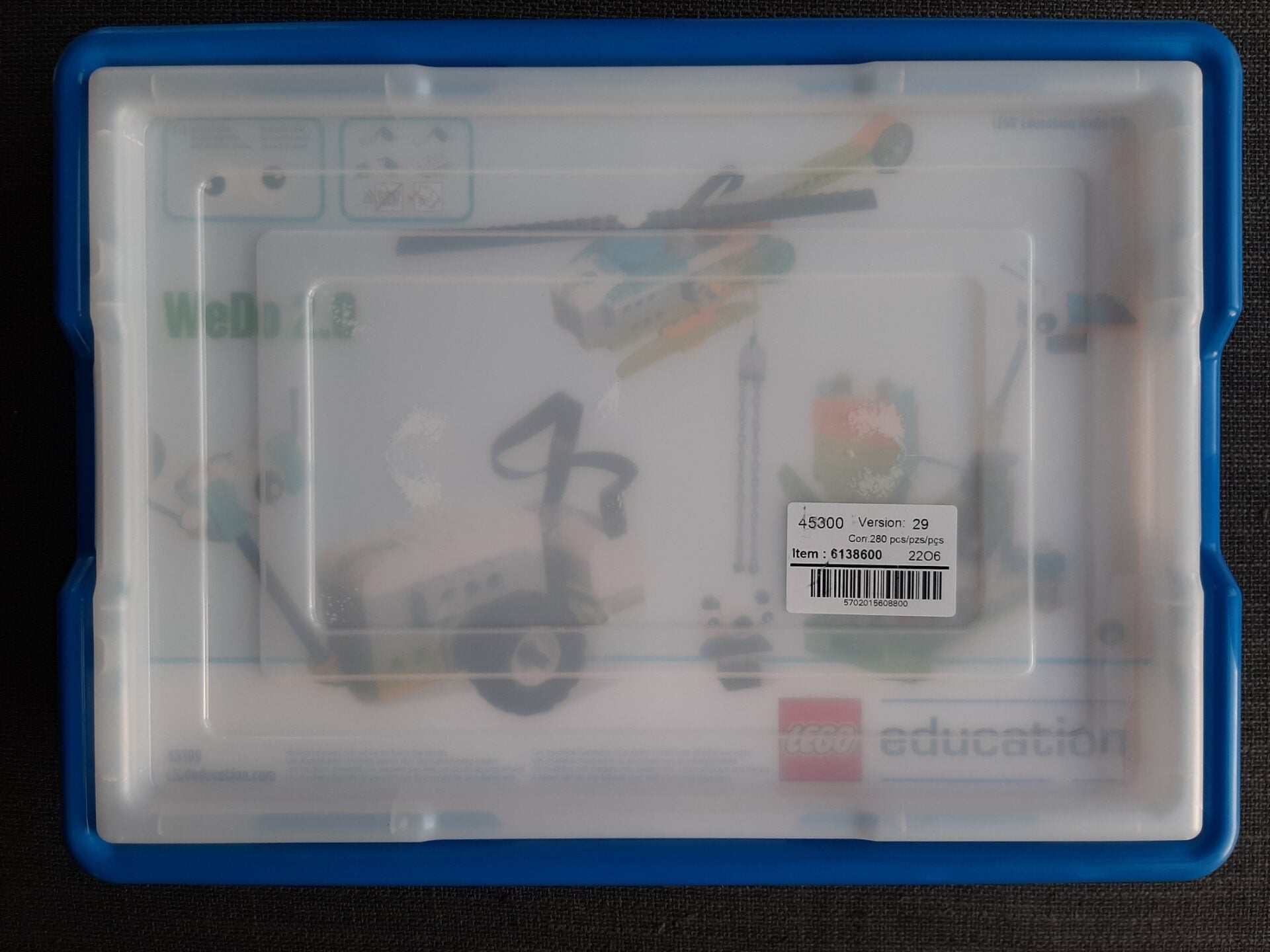 Lego Wedo 2.0, boite complète vérifiée