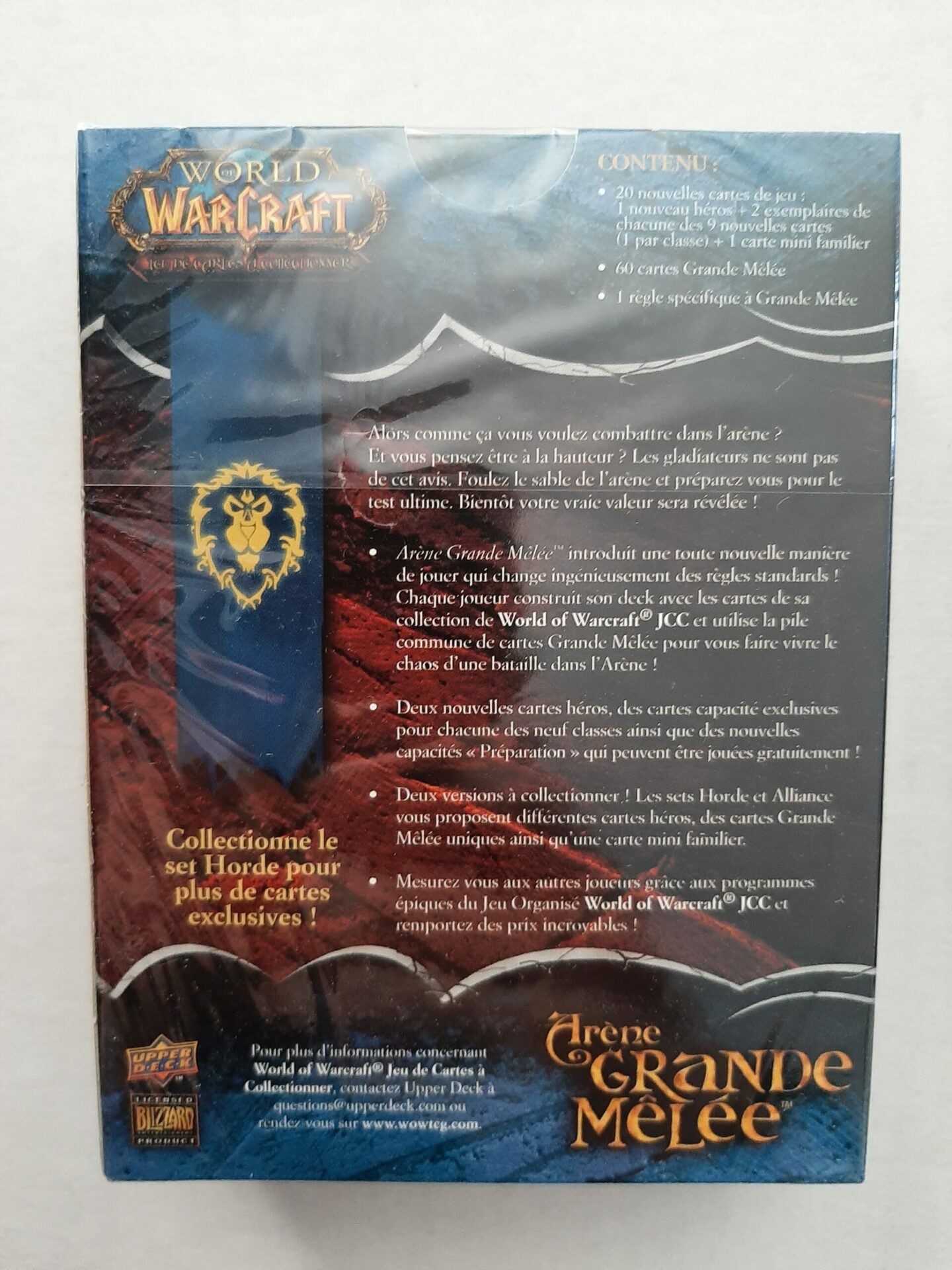 Set Alliance de l'Arène Grande Mêlée - WoW TCG